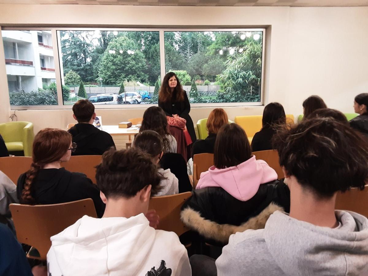 Rencontre avec l'autrice Sophie Doudet