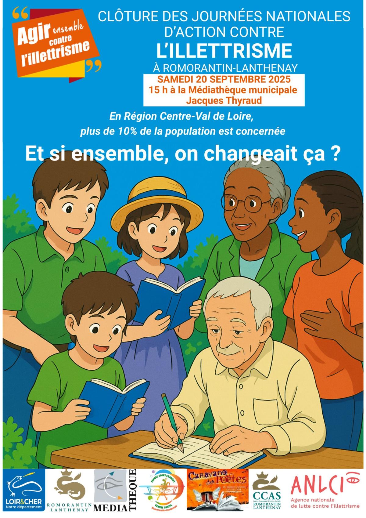 Clôture des Journées nationales d’action contre l’illettrisme