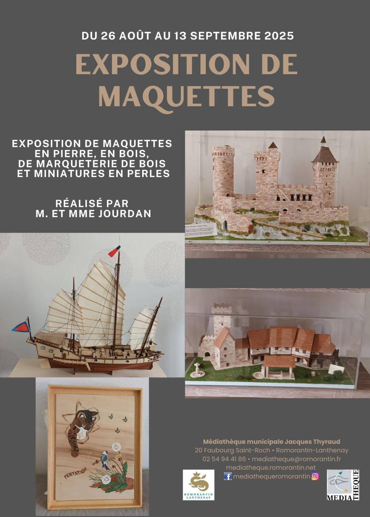 Exposition de maquettes
