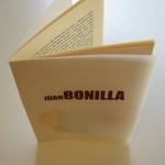 Livret consacré à Juan Bonilla, maquetté et édité par la médiathèque