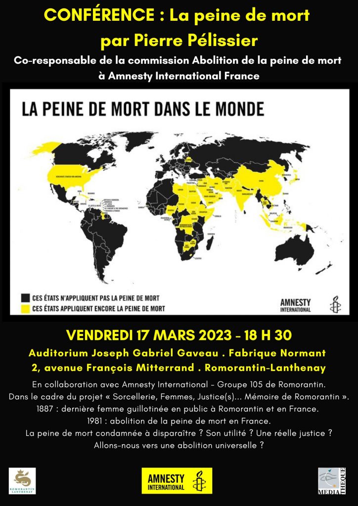 Conférence Amnesty 2023
