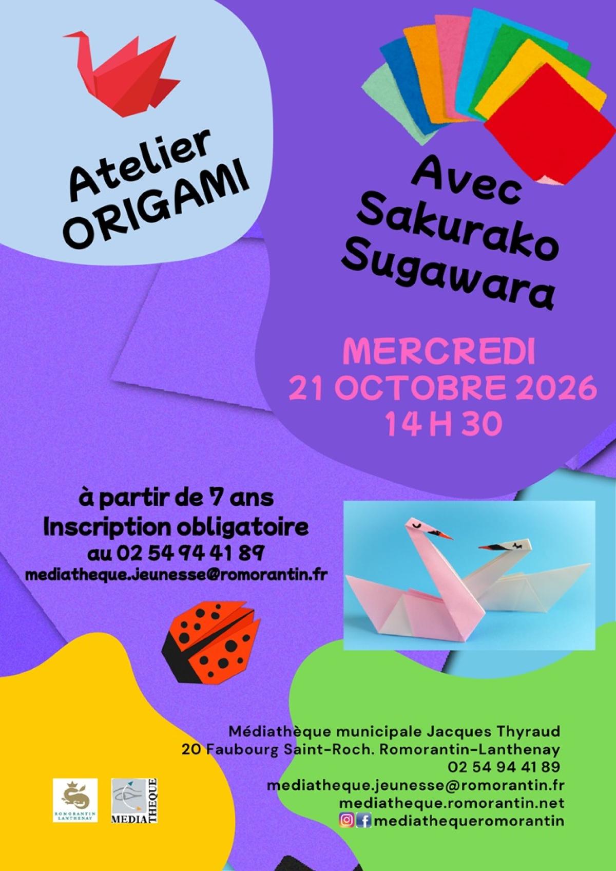 Atelier Origami - spécial Halloween !