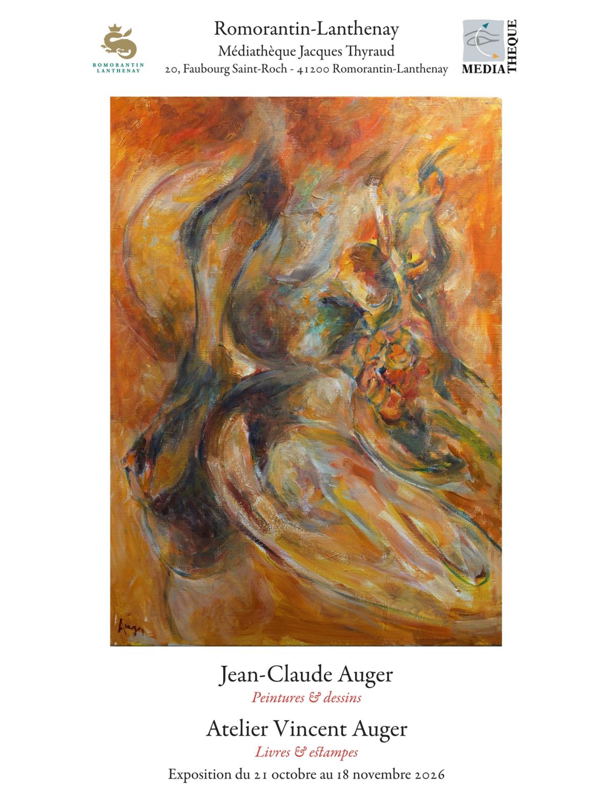 Vernissage de l'exposition Jean-Claude Auger & Atelier Vincent Auger